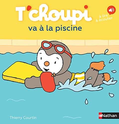 t'choupi va a la piscine