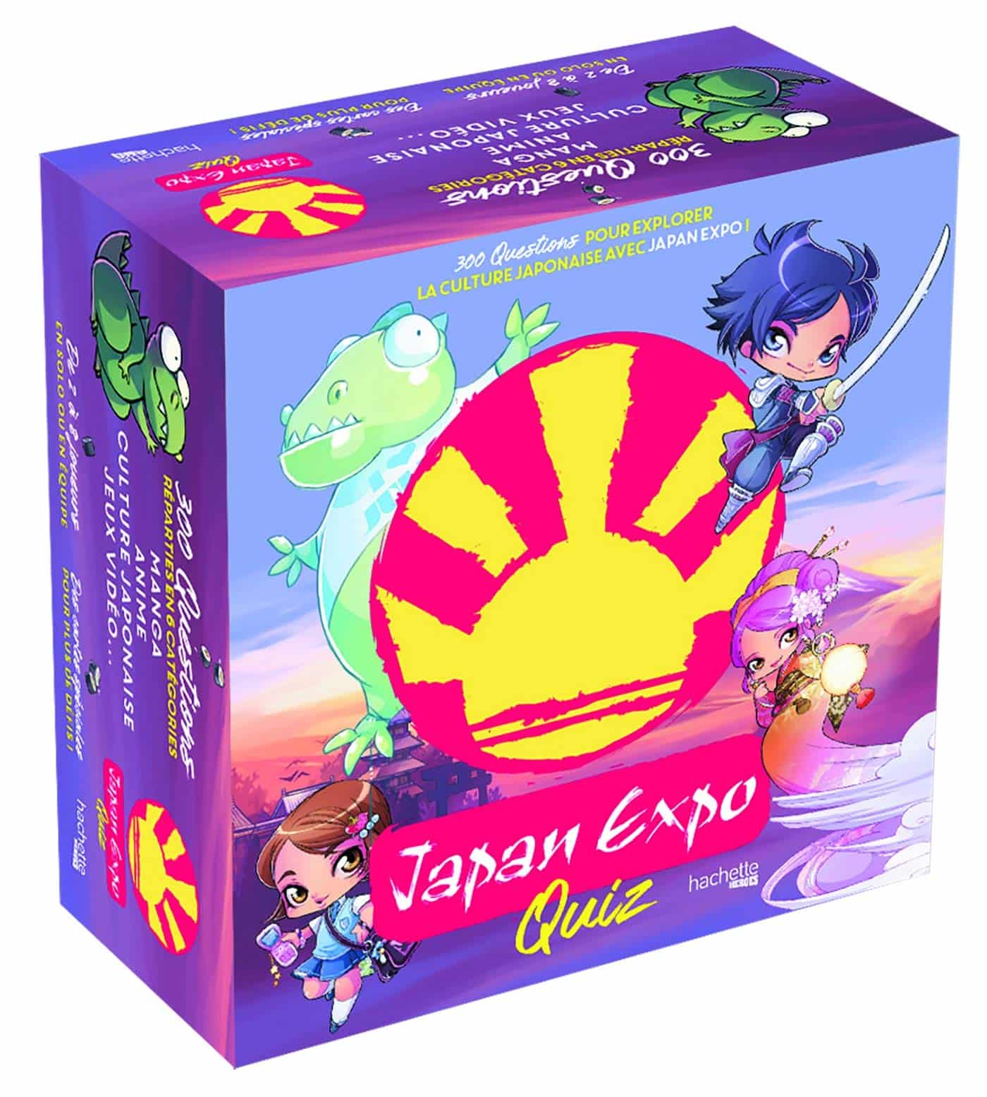 Boîte Japan expo quiz: 300 questions pour explorer la culture japonaise avec Japan Expo ! - Mondial Kids