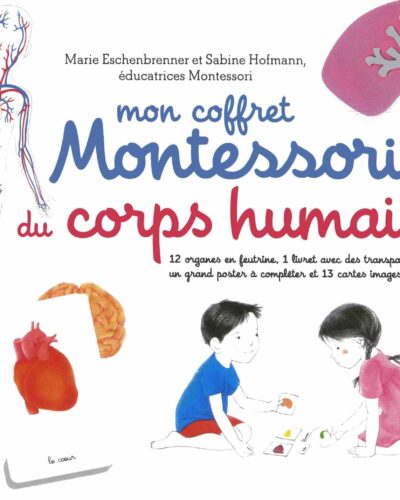 Mon coffret Montessori du corps humain - 6/9 ans