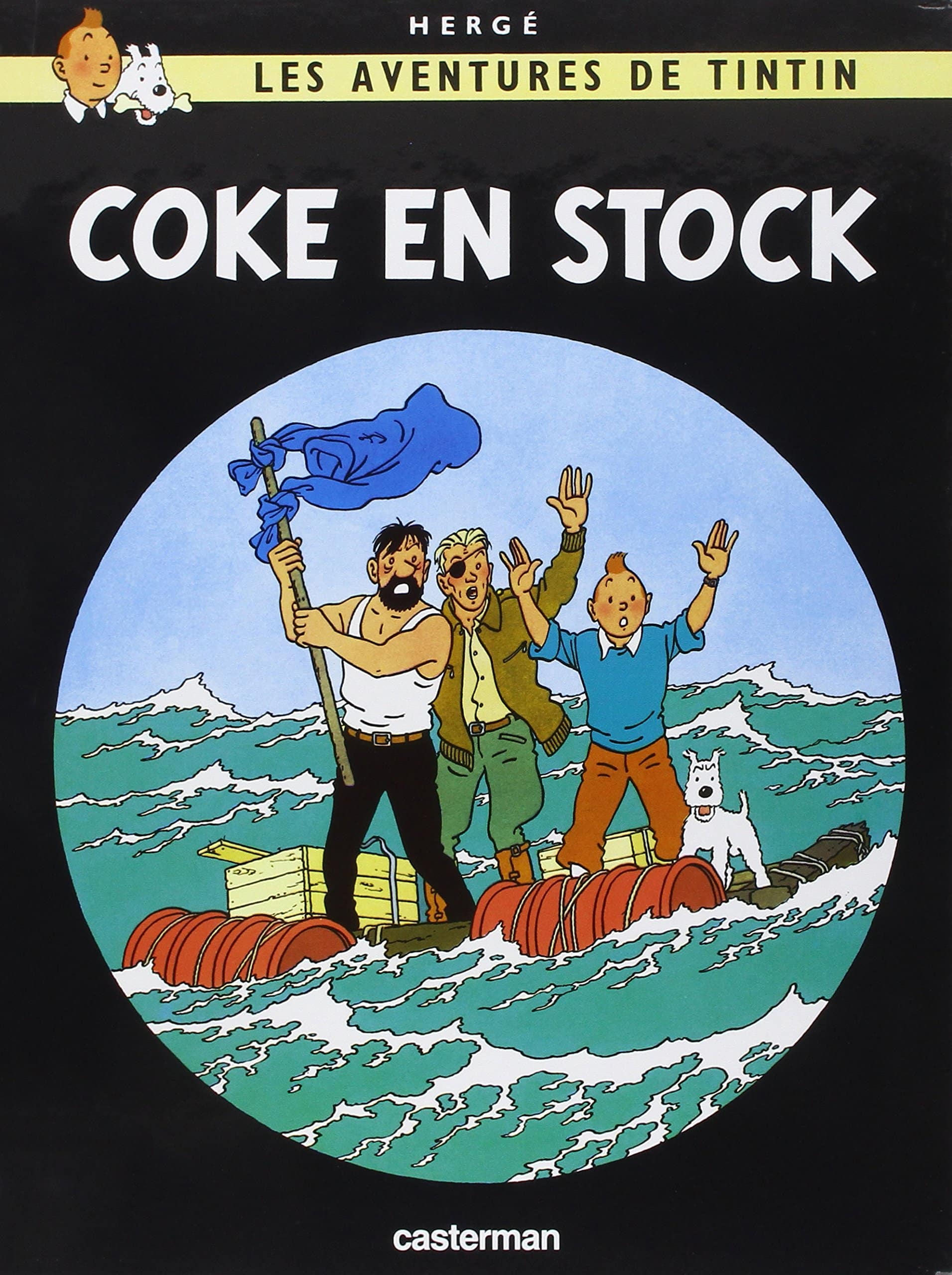 Coll. Tintin Coke En Stock