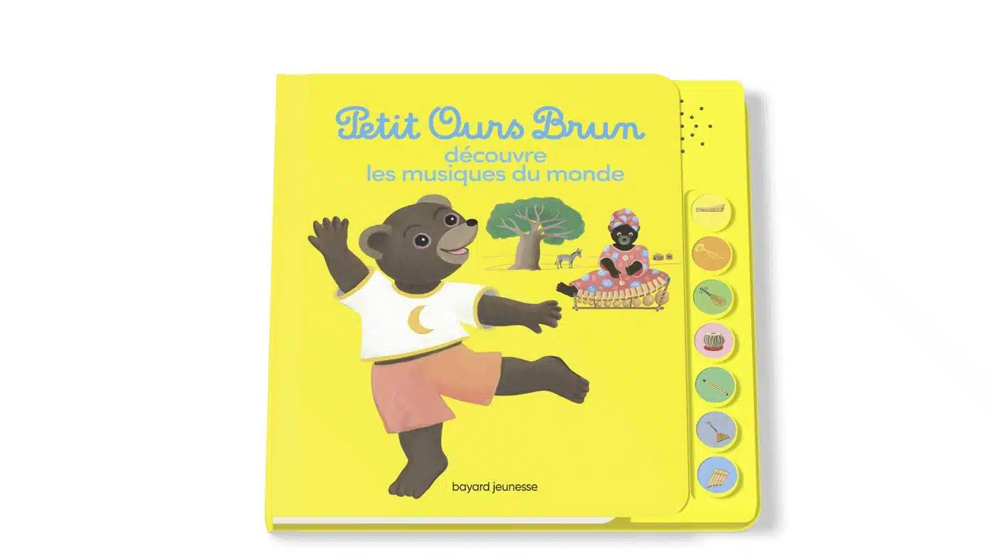 Petit Ours Brun écoute les musiques du monde - Livre sonore - Mondial Kids