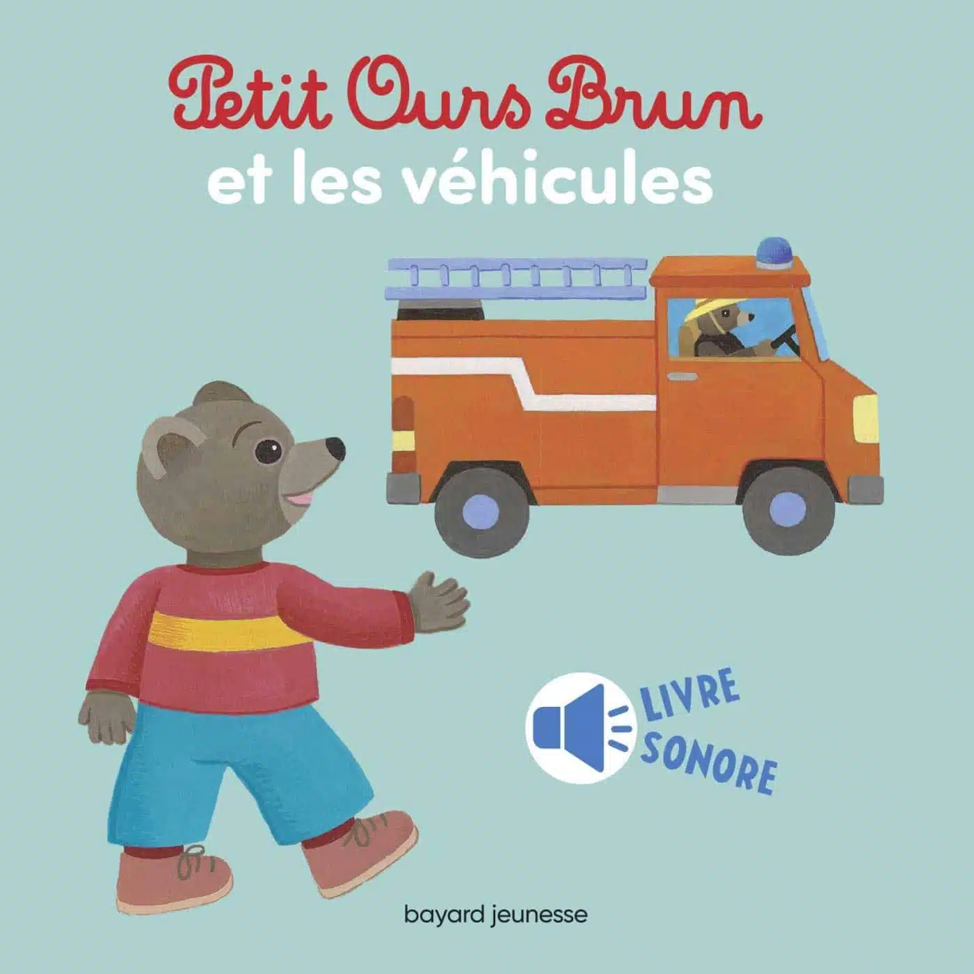 Petit Ours Brun et les véhicules - livre sonore - Mondial Kids