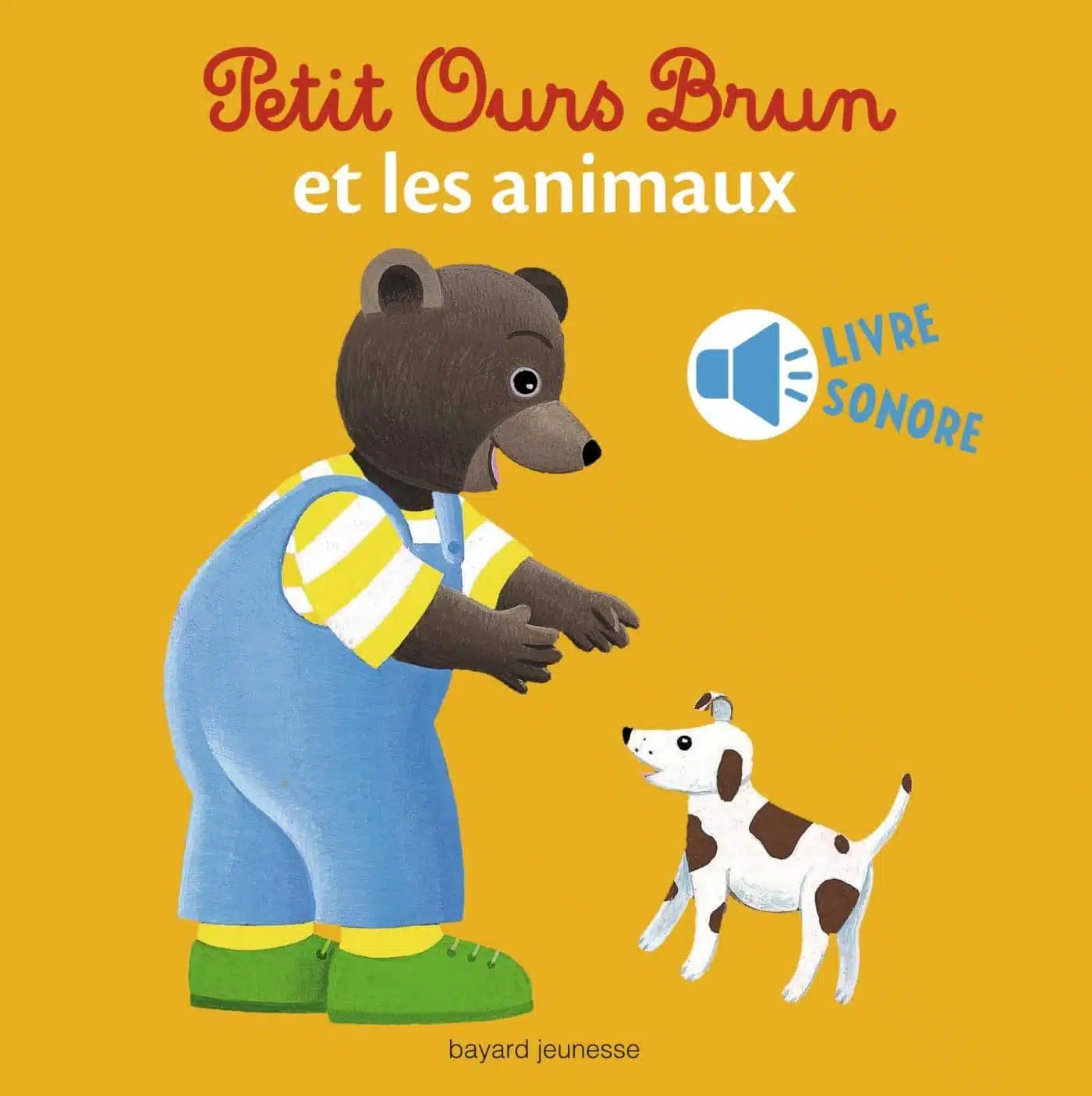 Petit Ours Brun et les animaux - livre sonore - Mondial Kids