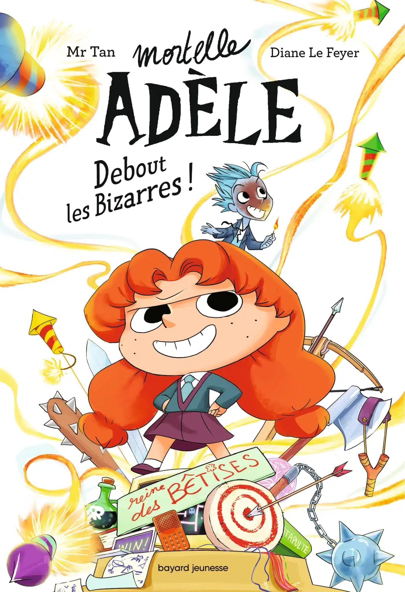 Roman Mortelle Adèle, Tome 03: Roman Mortelle Adèle : Debout les Bizarres ! - Mondial Kids