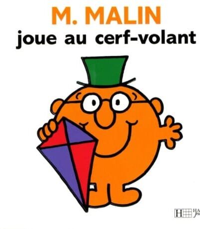 Monsieur Malin joue au cerf-volant