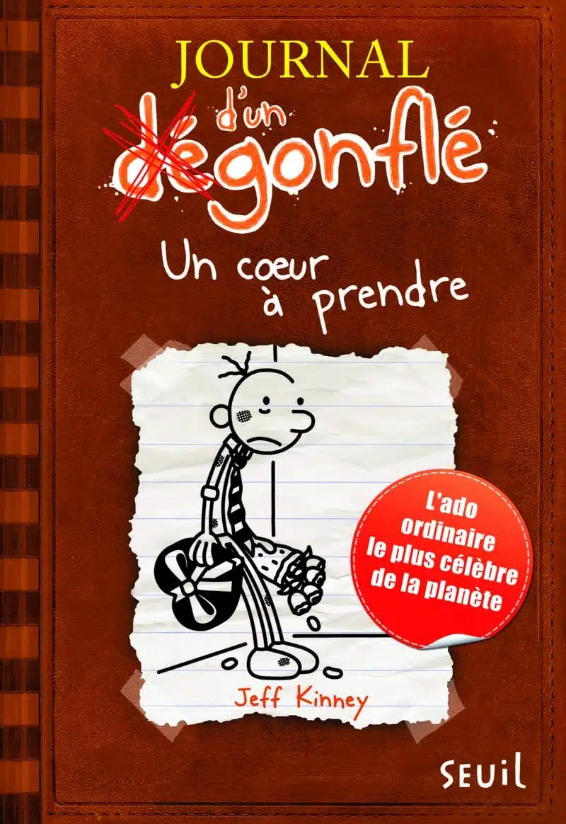 Journal d'un dégonflé - Tome 7 - Un c ur à prendre: Journal d'un dégonflé, tome 7 - Mondial Kids