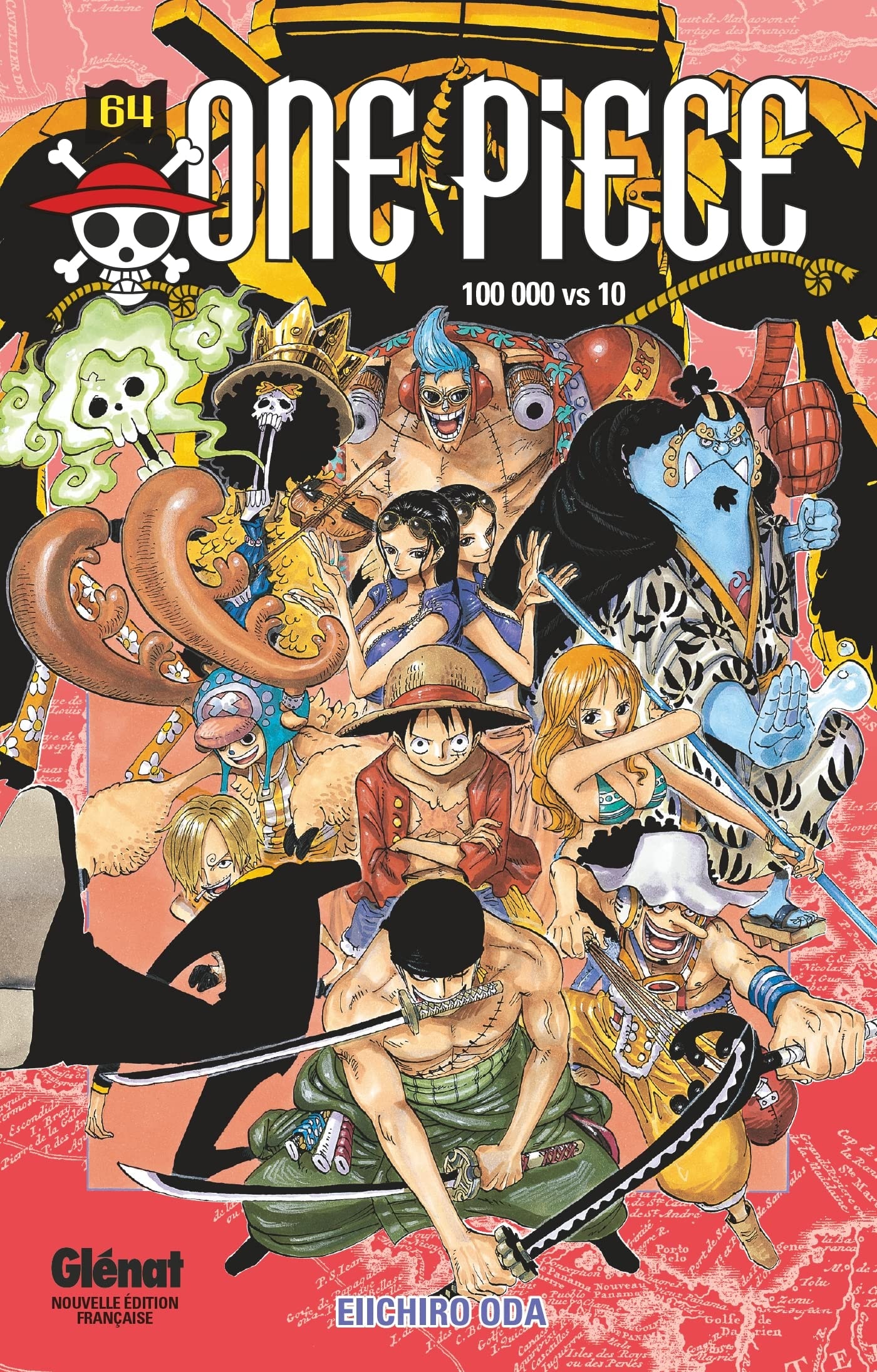 One Piece - Édition originale - Tome 64: 100000 vs 10