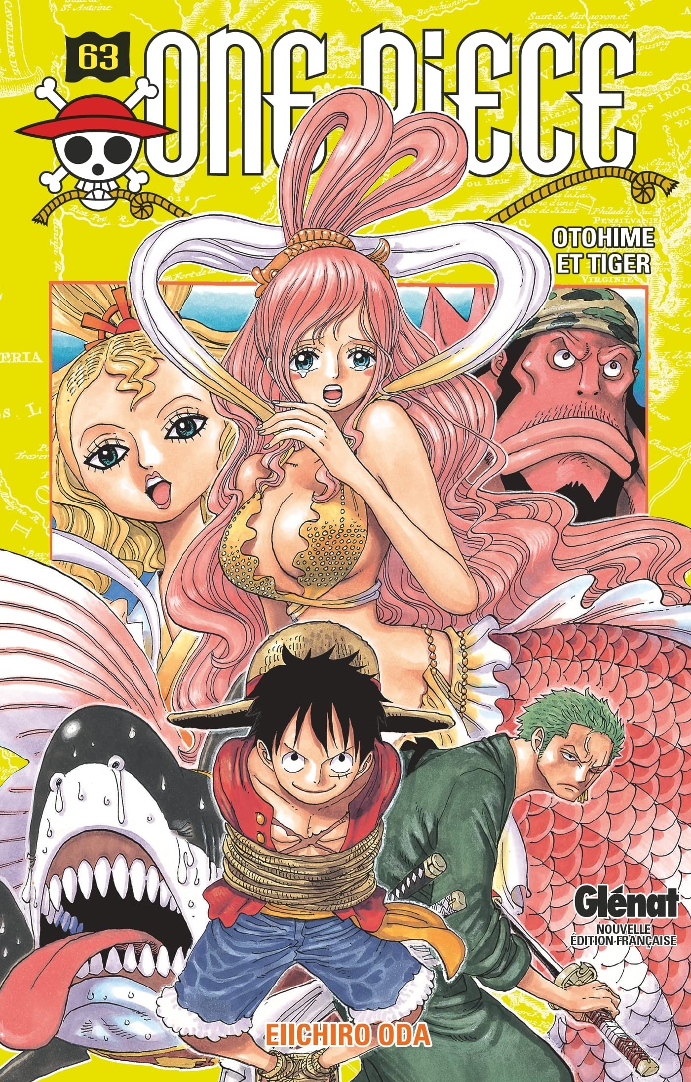 One Piece - Édition originale - Tome 63: Otohime et Tiger