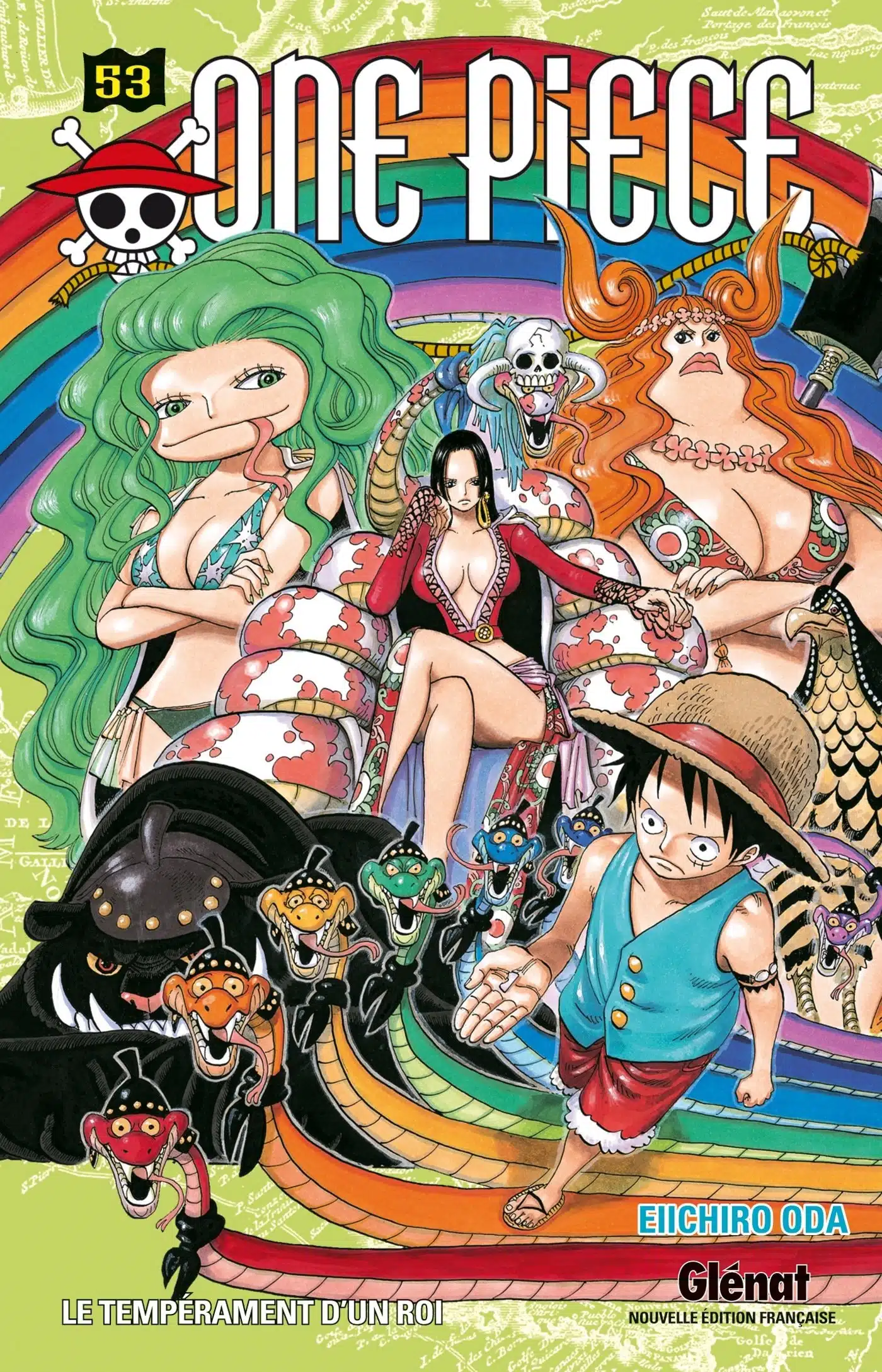 One Piece - Édition originale - Tome 53: Le tempérament d'un roi