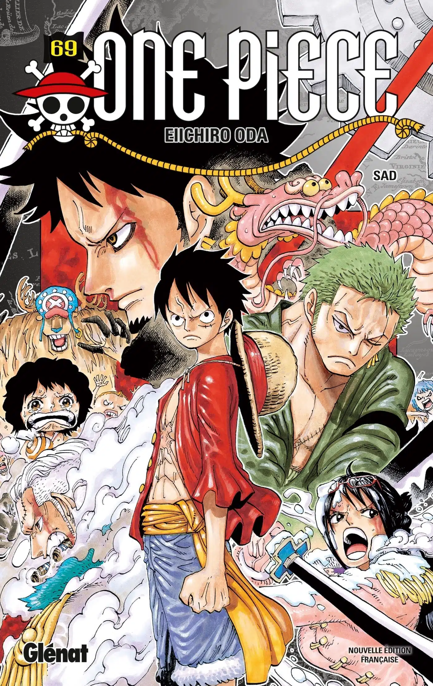 One Piece - Édition originale - Tome 69: Sad