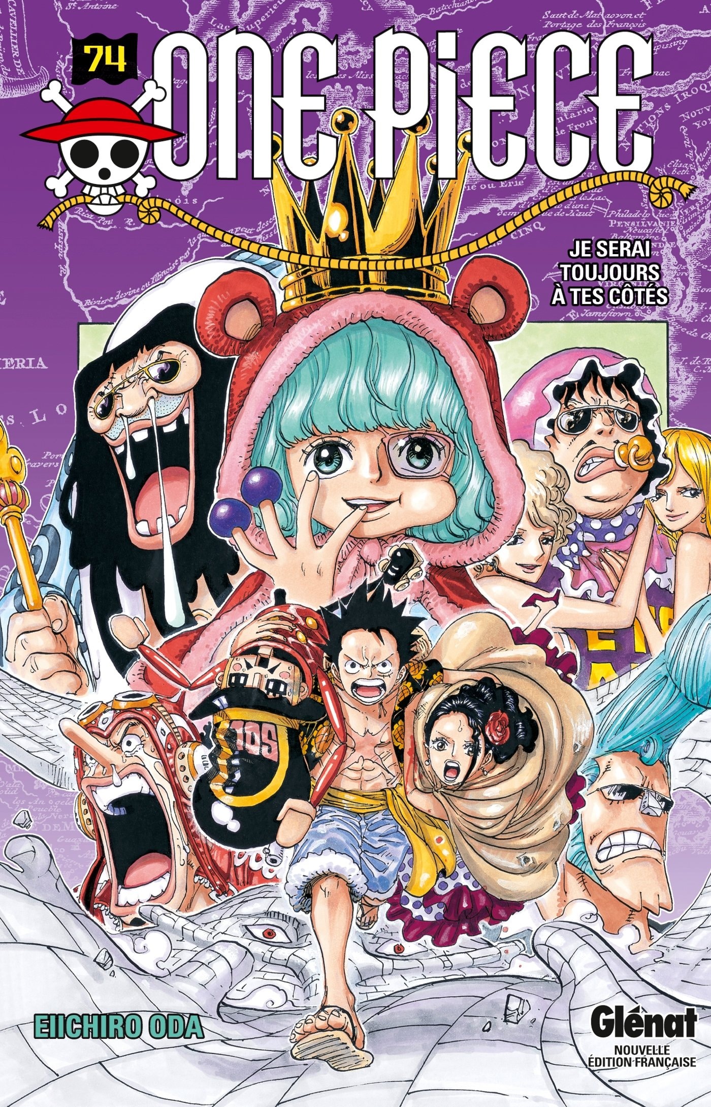 One Piece - Édition originale - Tome 74: Je serai toujours à tes côtés