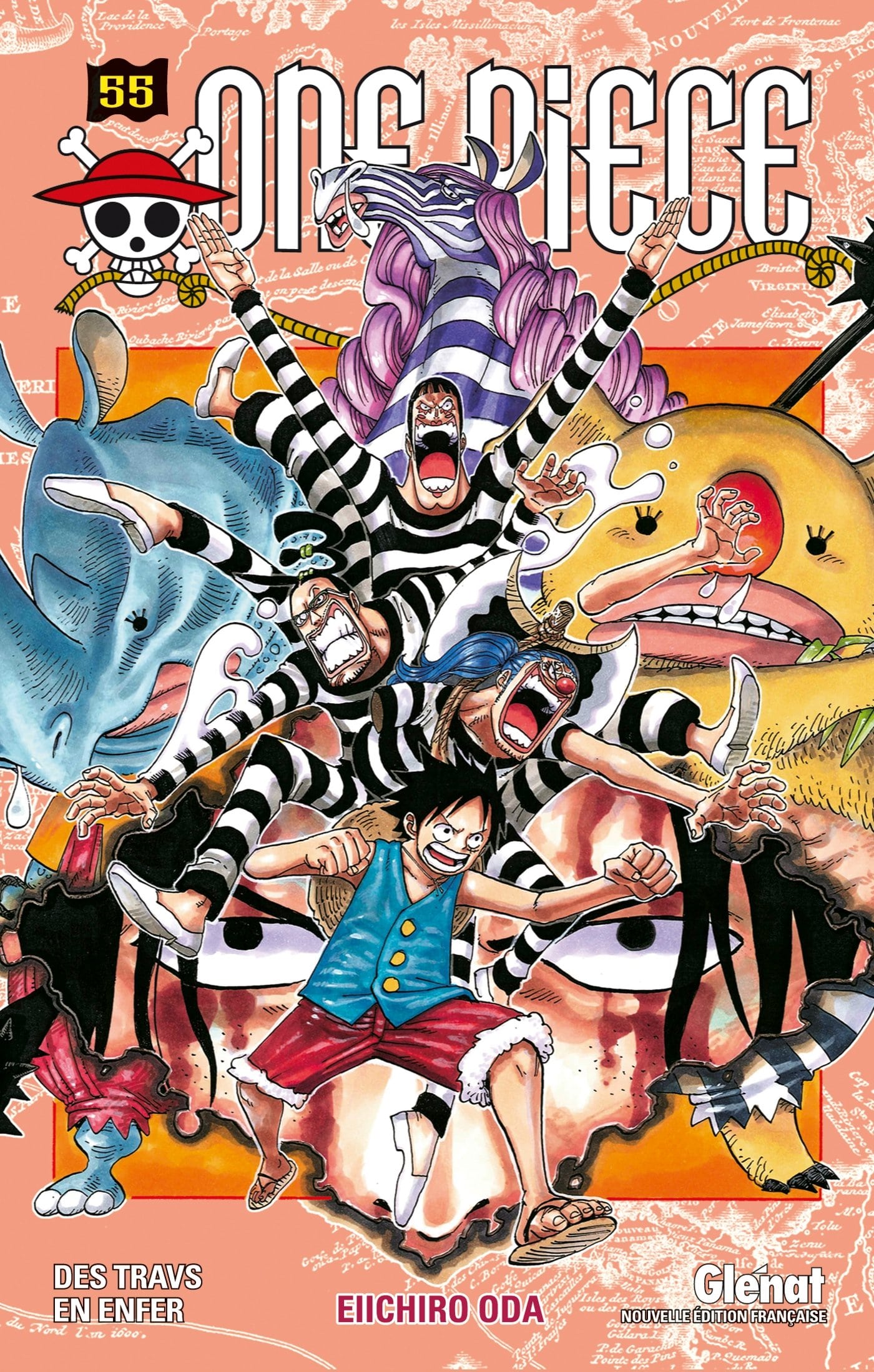 One Piece - Édition originale - Tome 55: Des travs en enfer