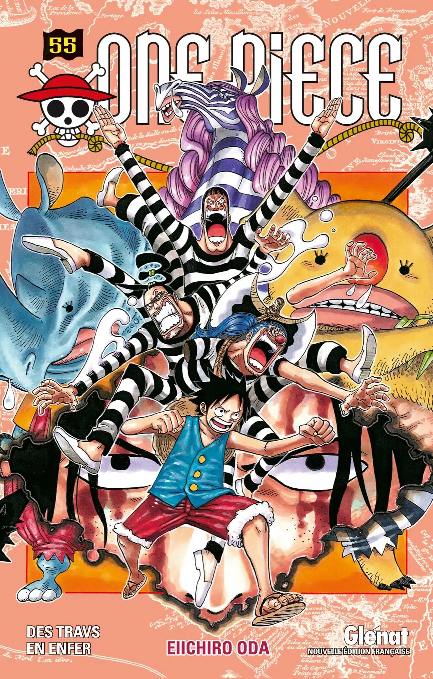 One Piece - Édition originale - Tome 55: Des travs en enfer