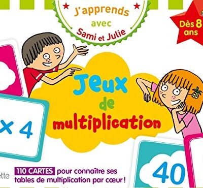 J'apprends avec Sami et Julie : Jeux de multiplication Dès 8 ans