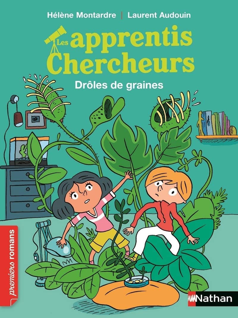 Les Apprentis chercheurs, drôles de graines - Roman Passion - De 7 à 11 ans