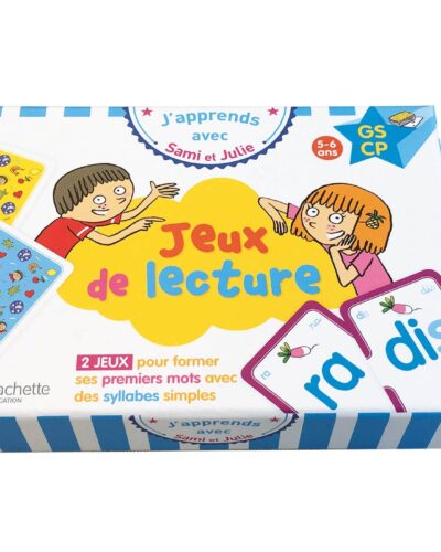 J'apprends avec Sami et Julie : Jeux de lecture