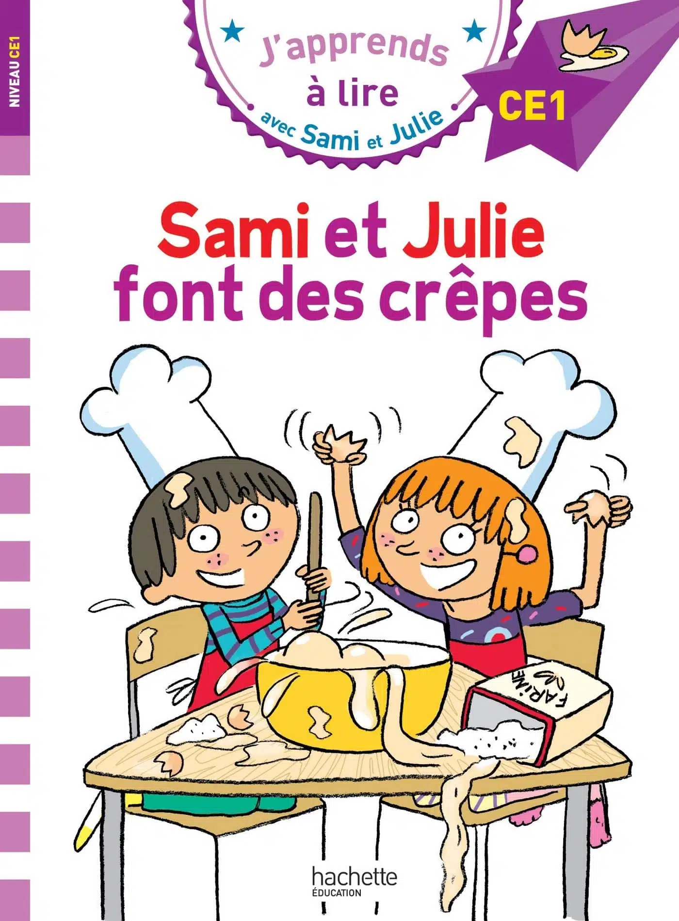 Sami et Julie CE1 Sami et Julie font des crêpes - Mondial Kids