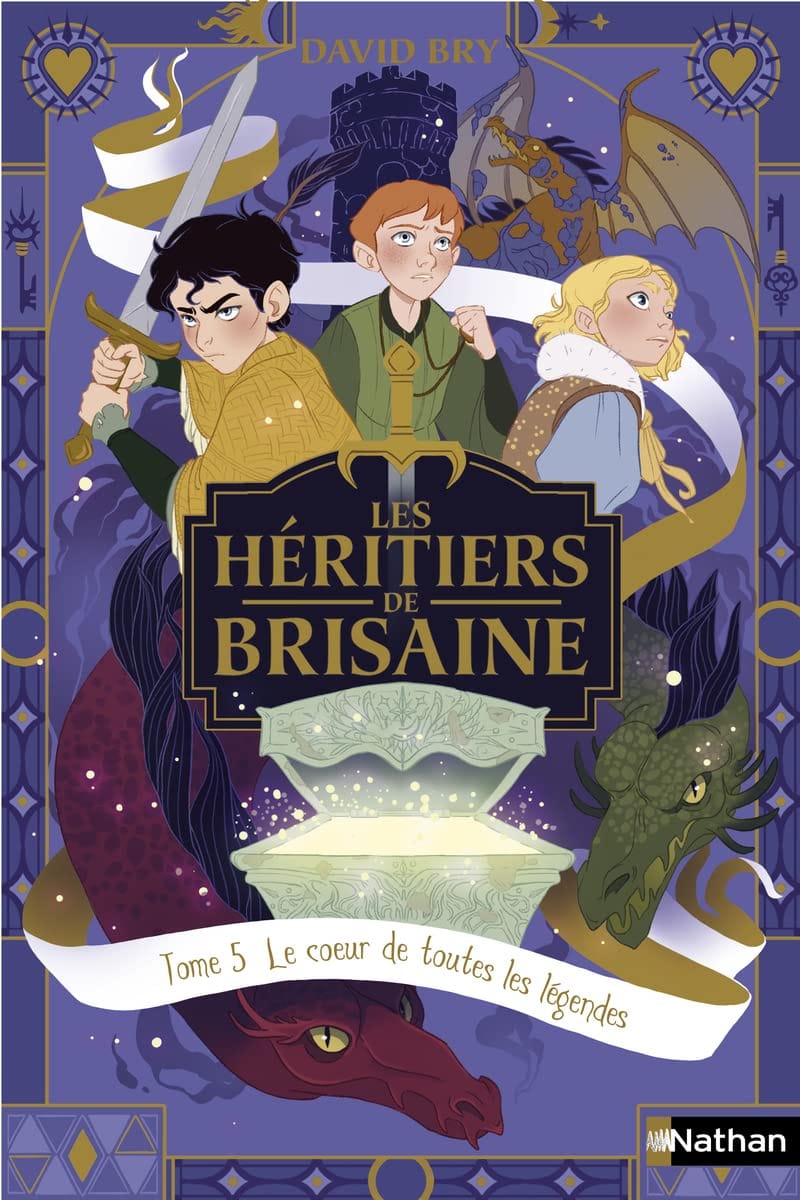 Les héritiers de Brisaine - Tome 5 : Le Coeur de toutes les légendes Roman Fantasy - Dès 9 ans - Mondial Kids