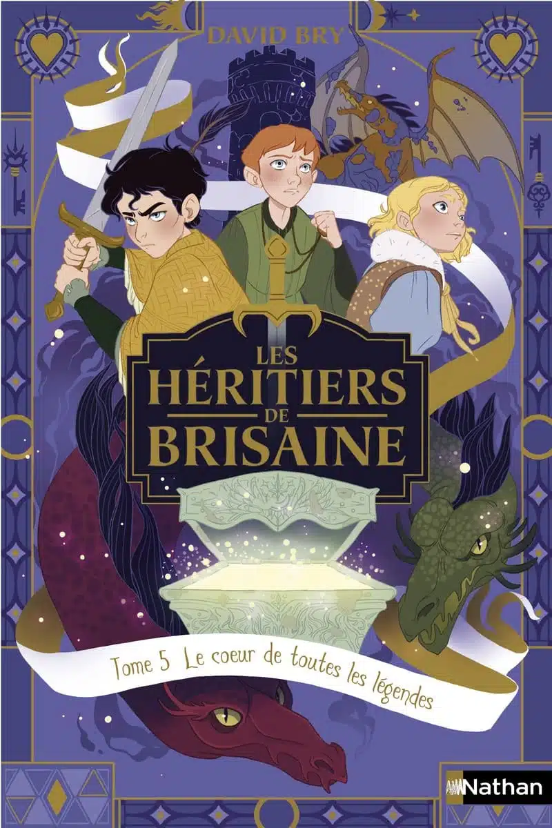 Les héritiers de Brisaine - Tome 5 : Le Coeur de toutes les légendes Roman Fantasy - Dès 9 ans - Mondial Kids