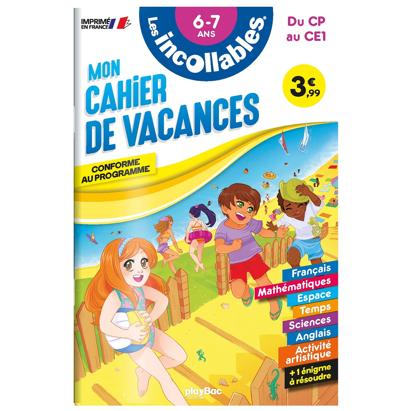 Les incollables - Cahier de vacances - Du CP au CE1 - 6-7 ans