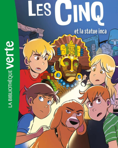 Les Cinq 29 - Les Cinq et la statue inca