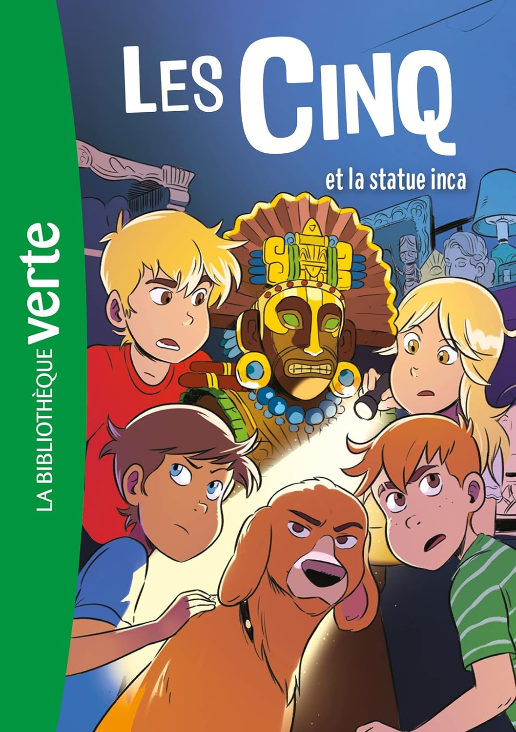 Les Cinq 29 - Les Cinq et la statue inca