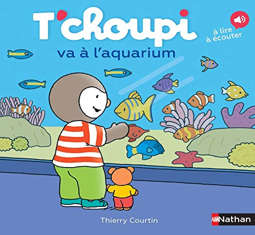T'choupi va à l'aquarium - Album - dès 2 ans