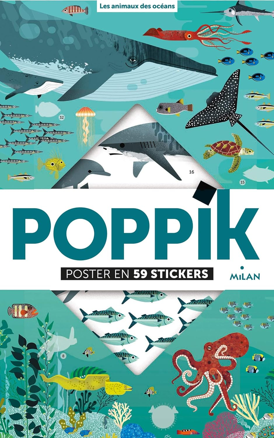 Les animaux des océans - Poppik - Mondial Kids