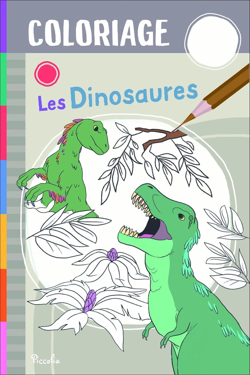 Les dinosaures - Coloriage - Mondial Kids