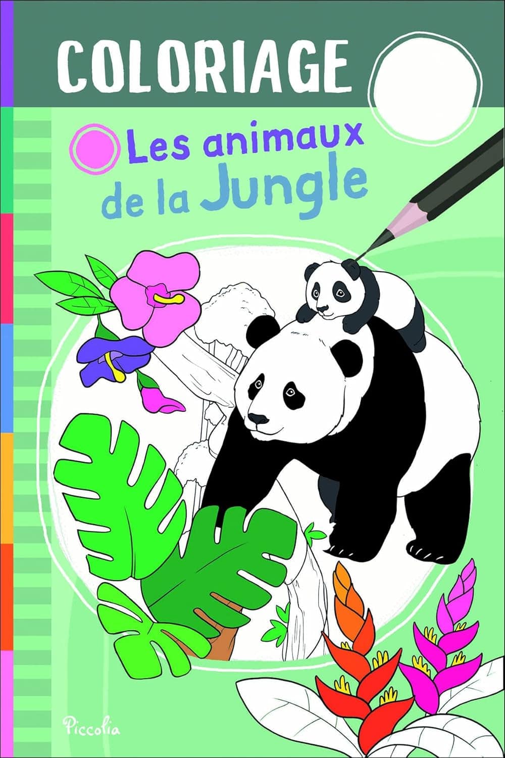 Les animaux de la jungle - Coloriage - Mondial Kids