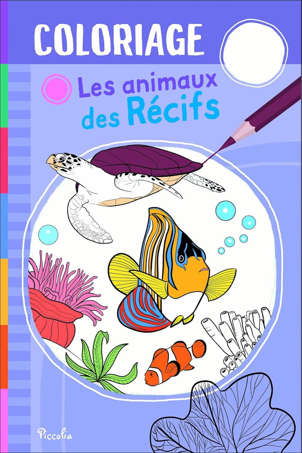 Les animaux des récifs - Coloriage - Mondial Kids