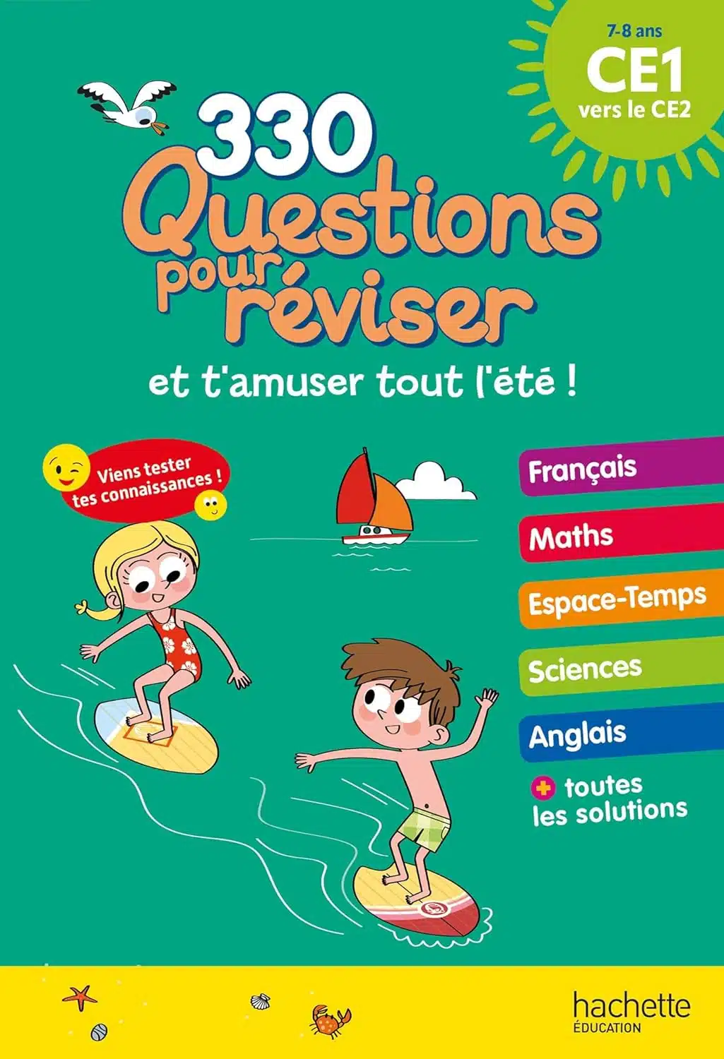 Questions pour réviser - Du CE1 au CE2 - Cahier de vacances 2024 - Mondial Kids