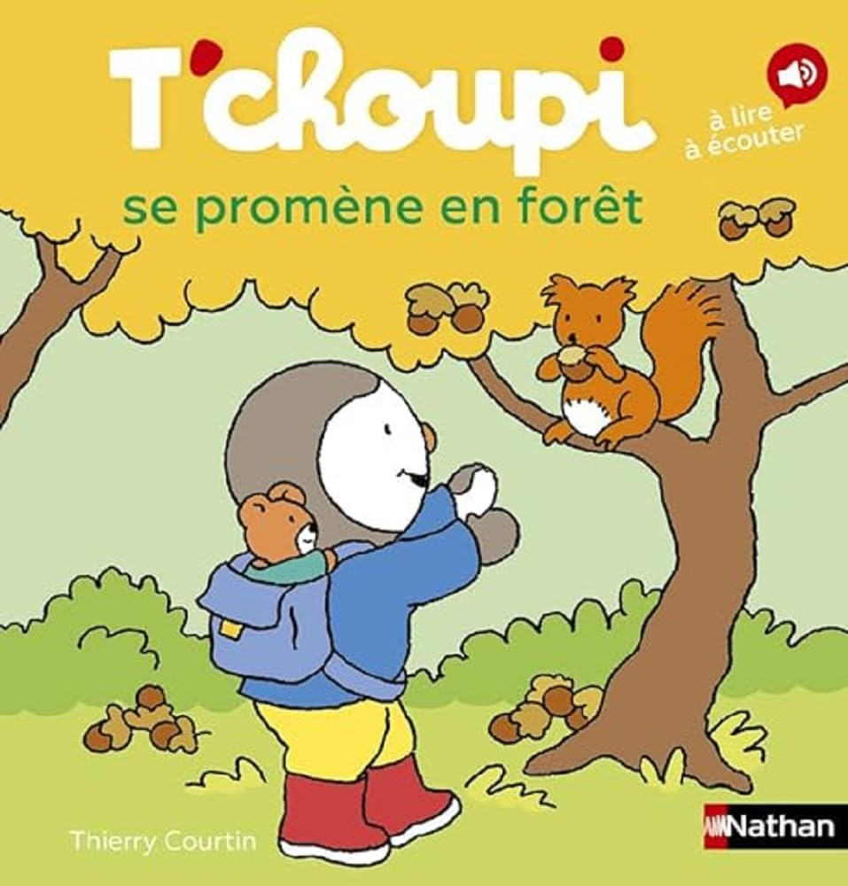 T'choupi se promène en forêt - Dès 2 ans - Un livre à lire et à écouter - Mondial Kids