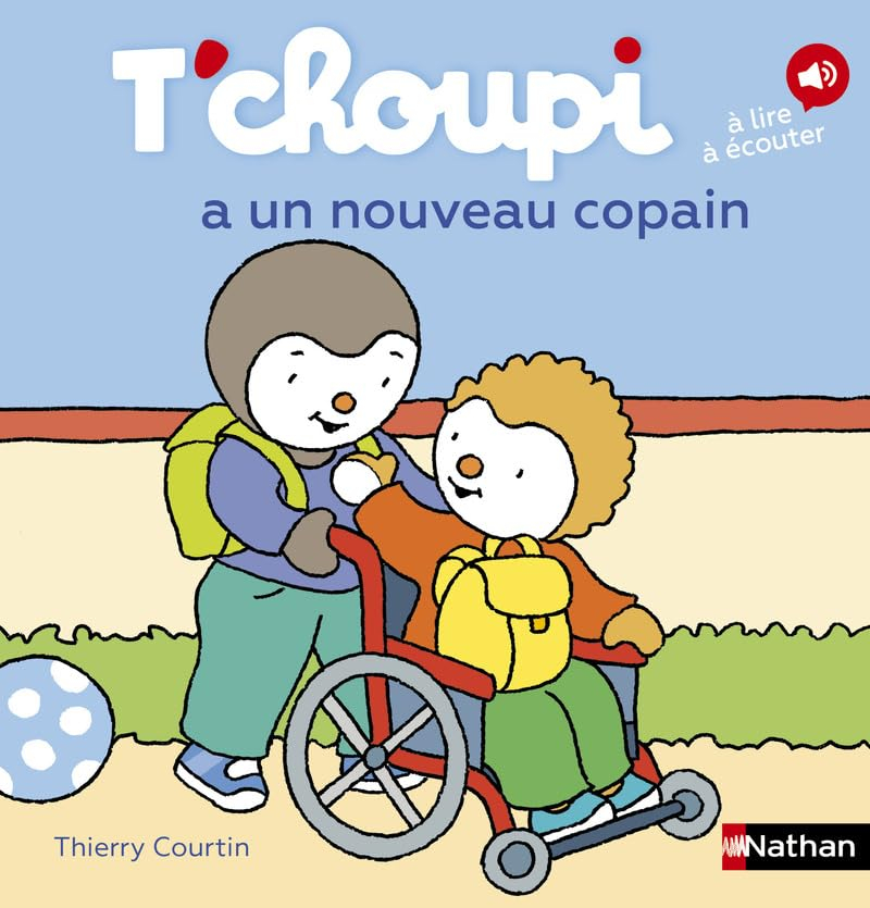 T'choupi a un nouveau copain - Dès 2 ans - Un livre à lire et à écouter