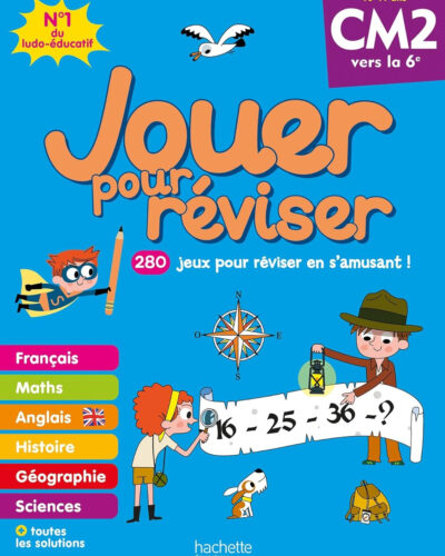 Jouer pour réviser - Du CM2 à la 6e - Cahier de vacances 2025