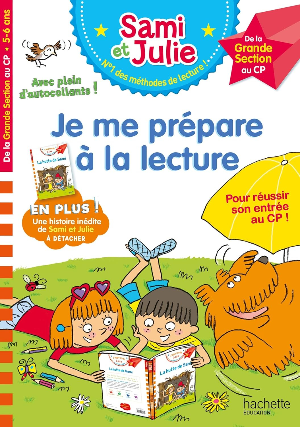 Sami et Julie - Je me prépare à la lecture de la Grande Section au CP - Cahier de vacances 2025