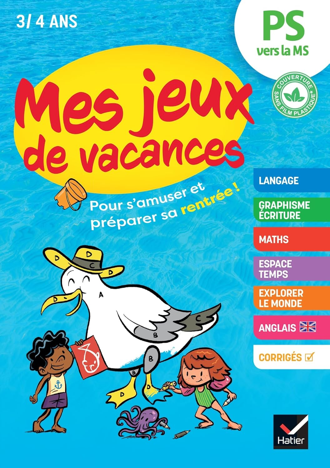 Mes jeux de vacances - Cahier de vacances 2025 de la PS vers la MS: pour réviser en s'amusant