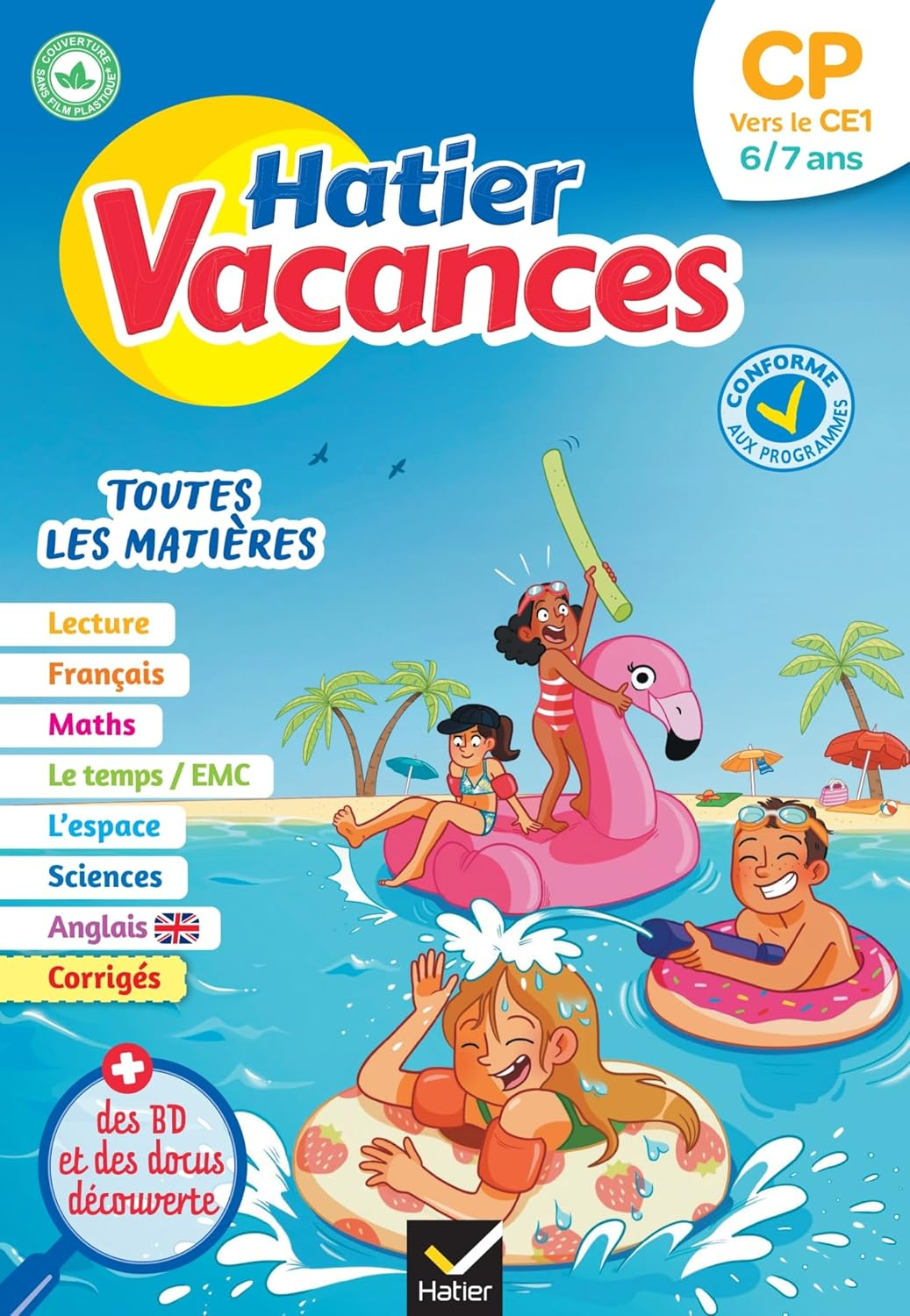 Hatier vacances - Cahier de vacances 2025 du CP vers le CE1 6/7 ans: pour réviser son année dans toutes les matières