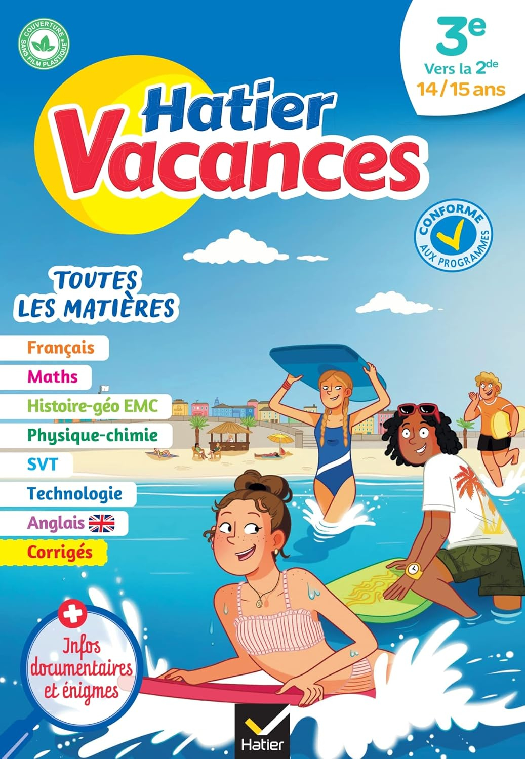 Hatier vacances - Cahier de vacances 2025 Toutes les matières - de la 3e à la 2de: pour réviser son année dans toutes les matières