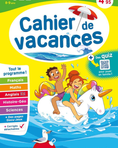 Cahier de vacances 2025, du CE2 vers le CM1 8-9 ans: Magnard, l’inventeur du cahier de vacances